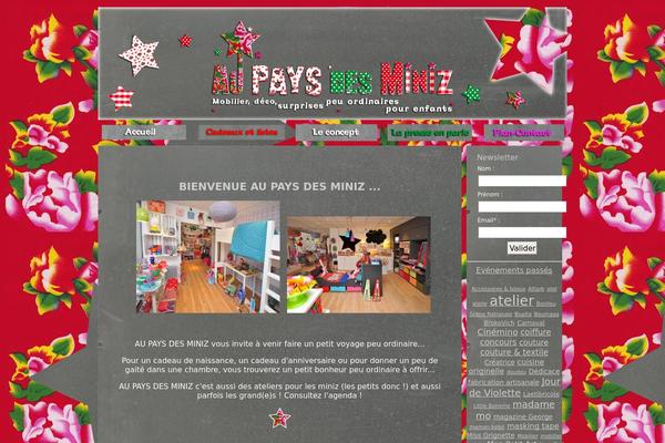 Twenty Ten theme site design template sample