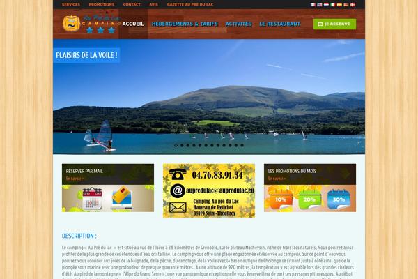 Hotec theme site design template sample