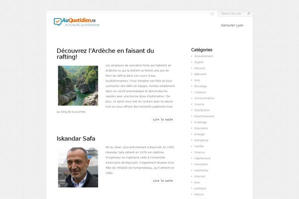 auquotidien.fr site used Chameleon