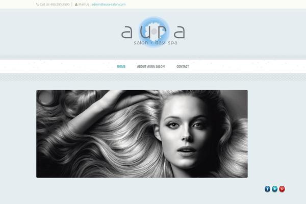 Dream Spa theme site design template sample