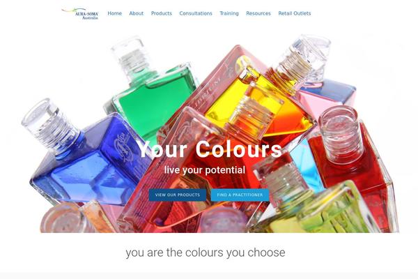 Tesseract theme site design template sample