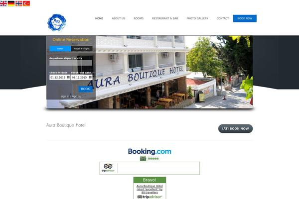 Hermes theme site design template sample