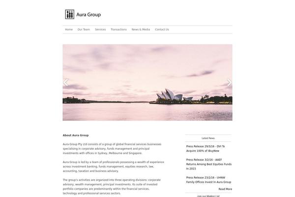 Ultra theme site design template sample