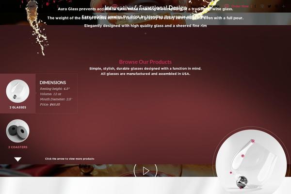 Site using Woocommerce-one-page-shopping plugin
