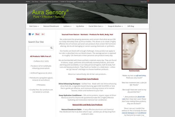 Modernize theme site design template sample