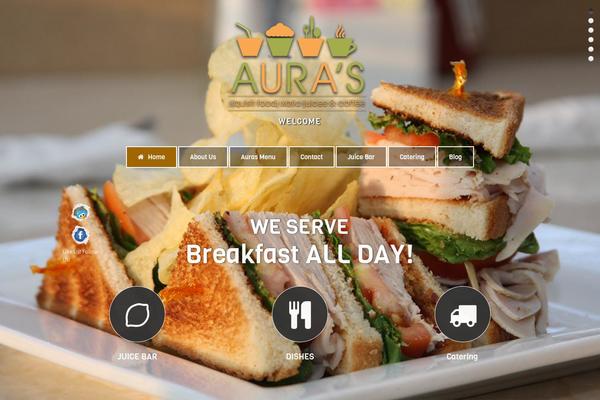 Cooks theme site design template sample