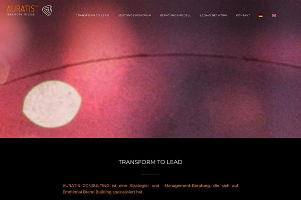 Oshine theme site design template sample