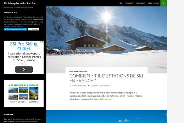 Site using Aesop Story Engine plugin