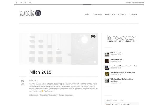 Eunoia theme site design template sample