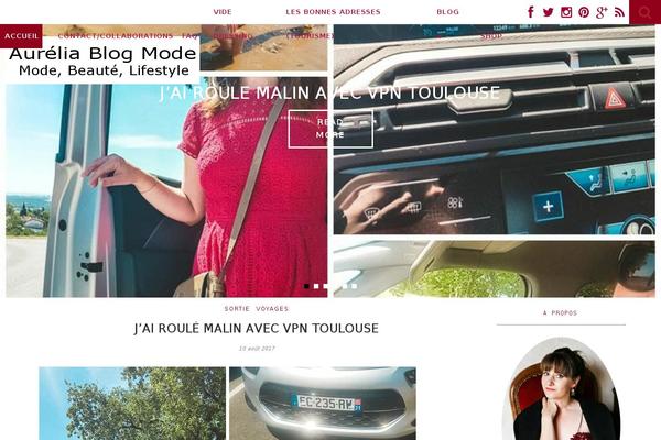 Haven theme site design template sample