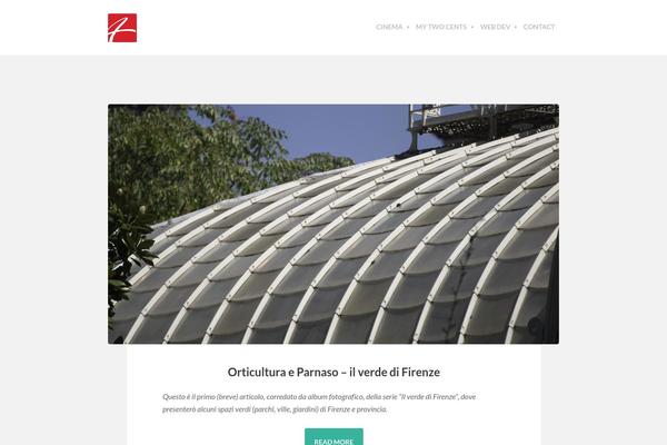 Blogify theme site design template sample