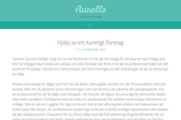Kelly theme site design template sample