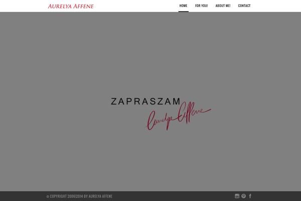 Titan theme site design template sample