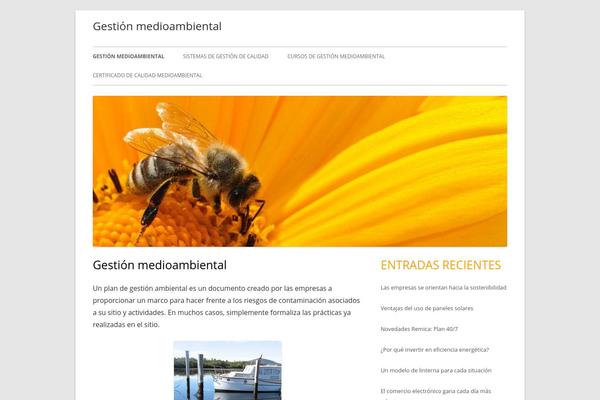 Tiny Forge theme site design template sample