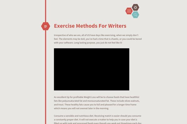 Hexa theme site design template sample