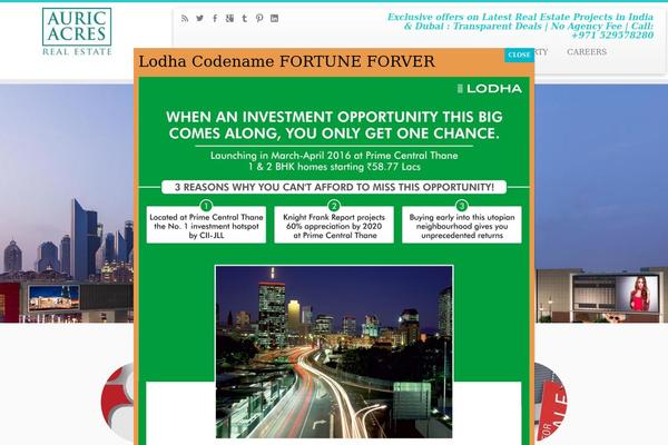 Customizr theme site design template sample