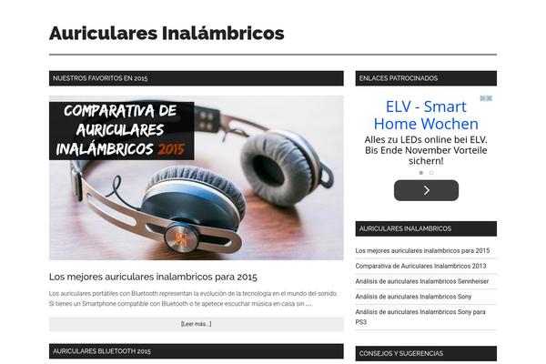 Magazine Pro theme site design template sample