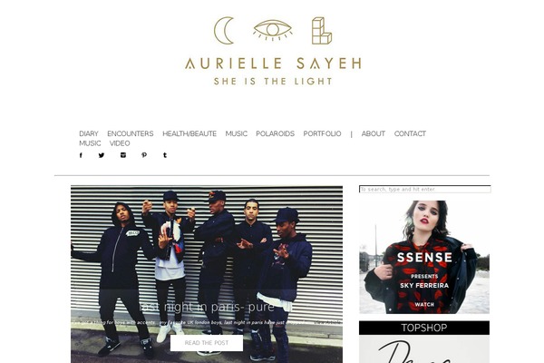 Florence theme site design template sample