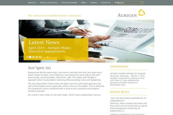 aurigenre.com site used Aurigen