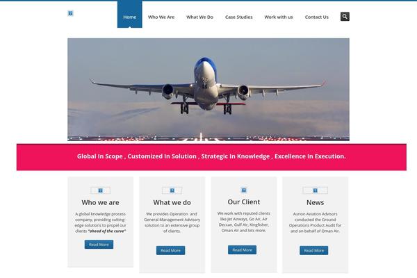 Inceptio theme site design template sample