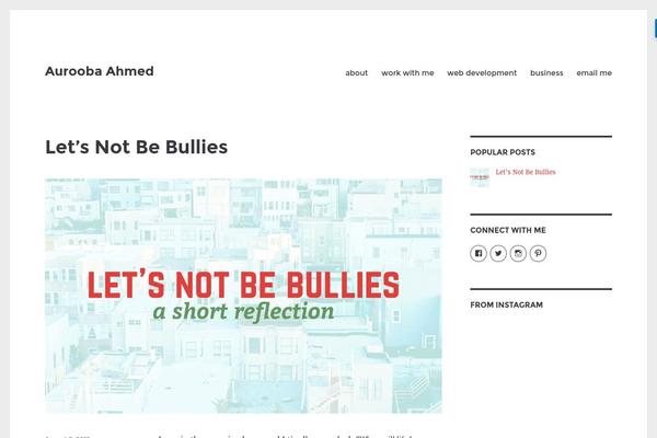 Hemingway theme site design template sample