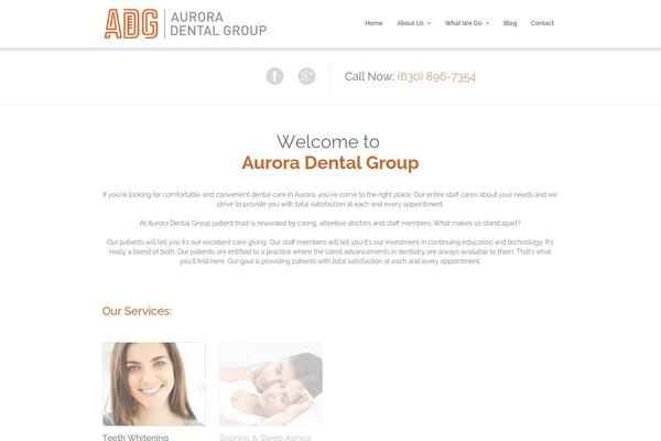 Paeon theme site design template sample