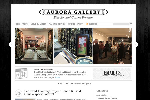 Atlantica theme site design template sample