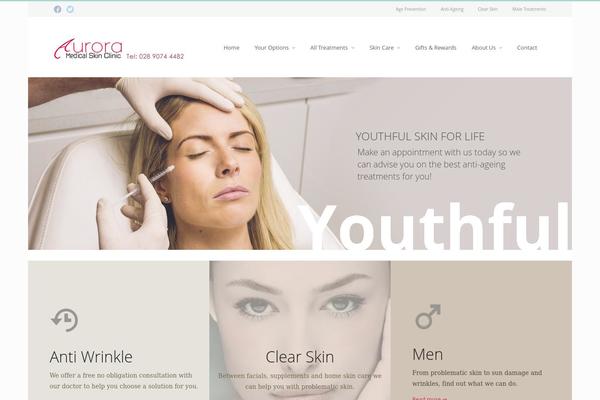 David & Goliath theme site design template sample