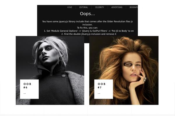 Aalto theme site design template sample
