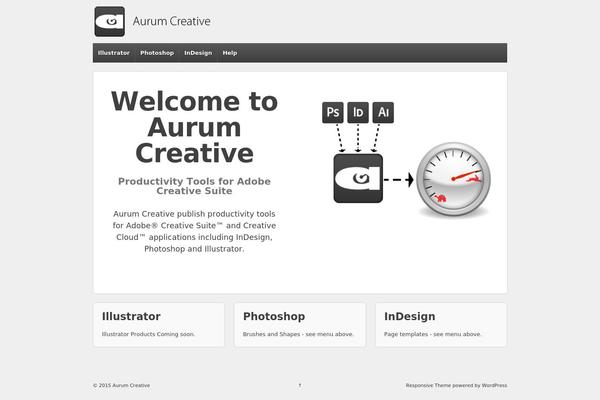Responsive theme site design template sample