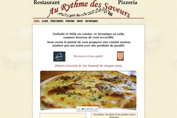 Sky theme site design template sample