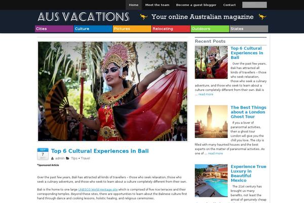 Xin Magazine theme site design template sample
