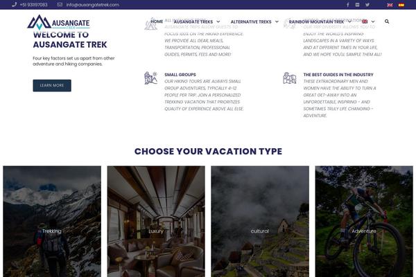 Site using Tourmaster plugin