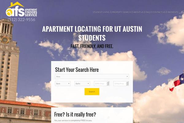 Afs theme site design template sample