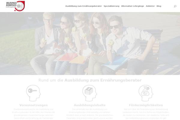 Minimal theme site design template sample