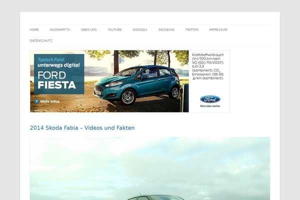 Vlog theme site design template sample