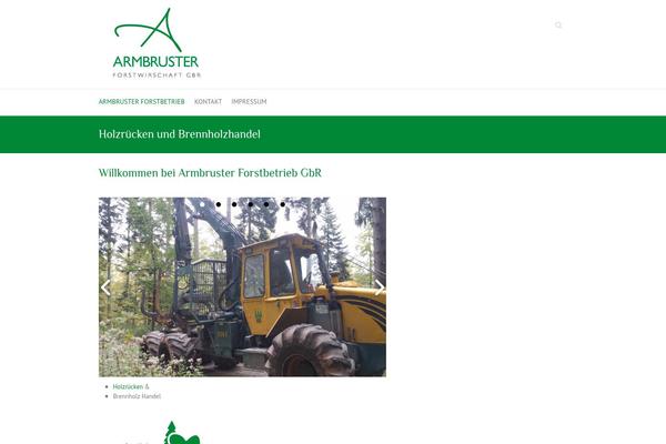 Attitude theme site design template sample