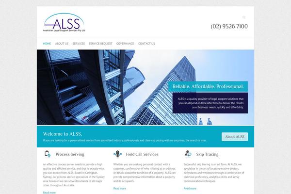 Attitude Pro theme site design template sample