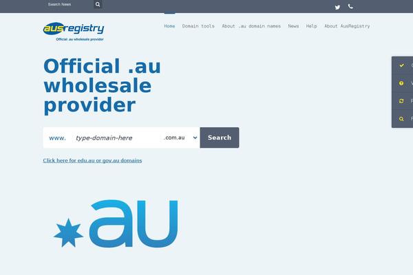 ausregistry.com site used Ausregistry