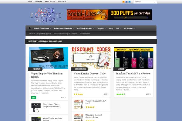 Site using ThemeLoom Widgets plugin