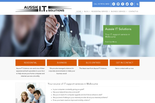 aussie-it-solutions.com site used Aussieitsolutions