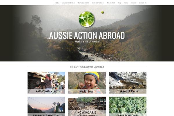 Hero theme site design template sample