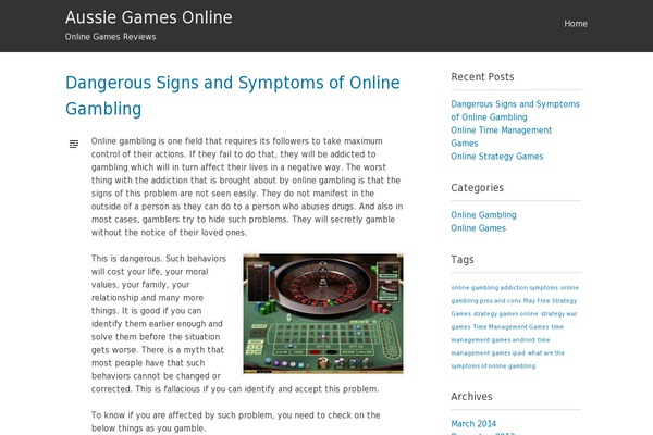 aussiegames.org site used Kirumo
