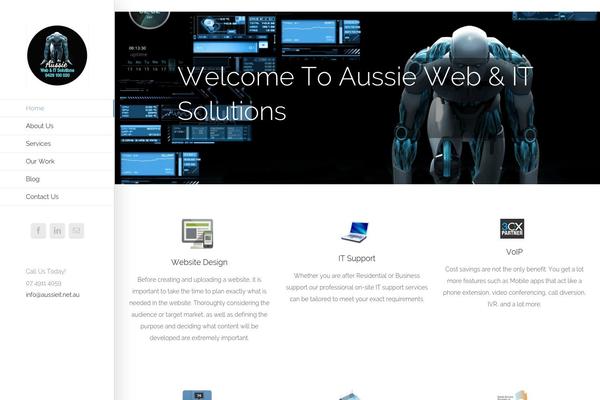 Site using Fusion-builder plugin