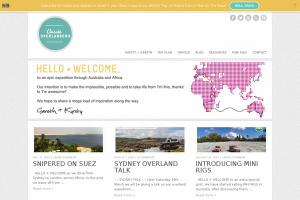 Fullscene theme site design template sample
