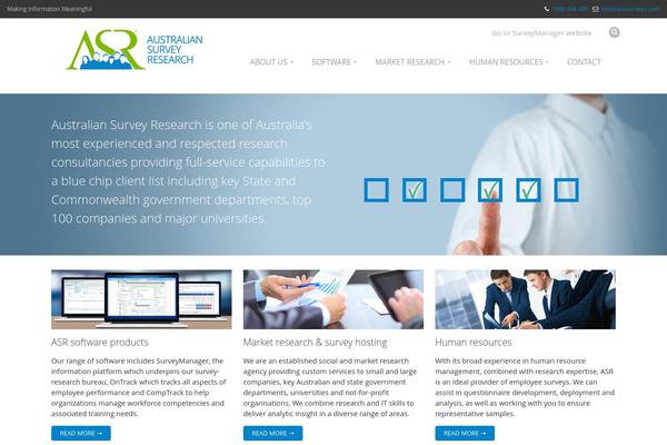 Rocco theme site design template sample