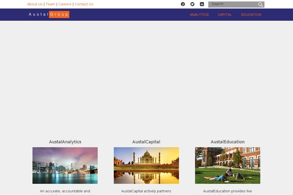 Ventus theme site design template sample