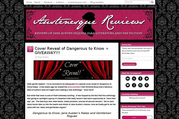 Site using Ultimate-book-blogger plugin