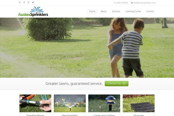 Sandylight theme site design template sample