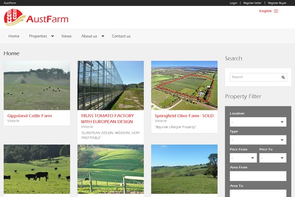 Realia theme site design template sample
